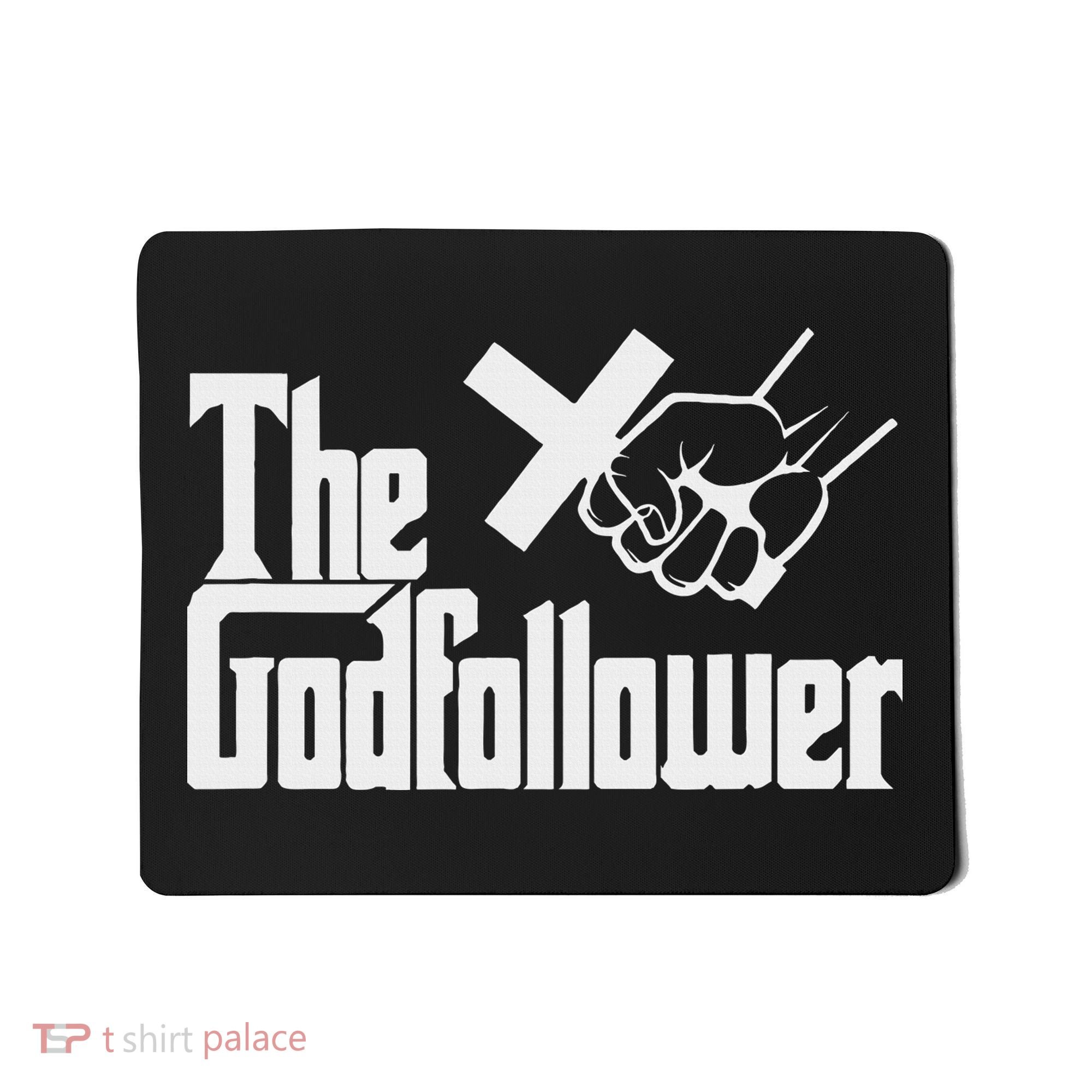 Funny Christian The God follower Mousepad