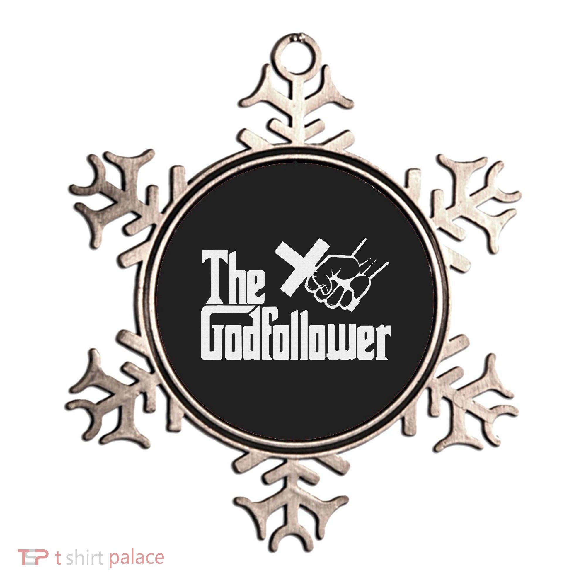 Funny Christian The God follower Ornament