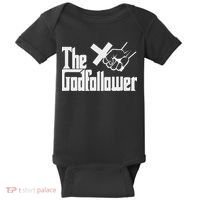 Funny Christian The God follower Baby Bodysuit thumb 0
