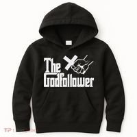 Funny Christian The God follower Kids Hoodie thumb 0
