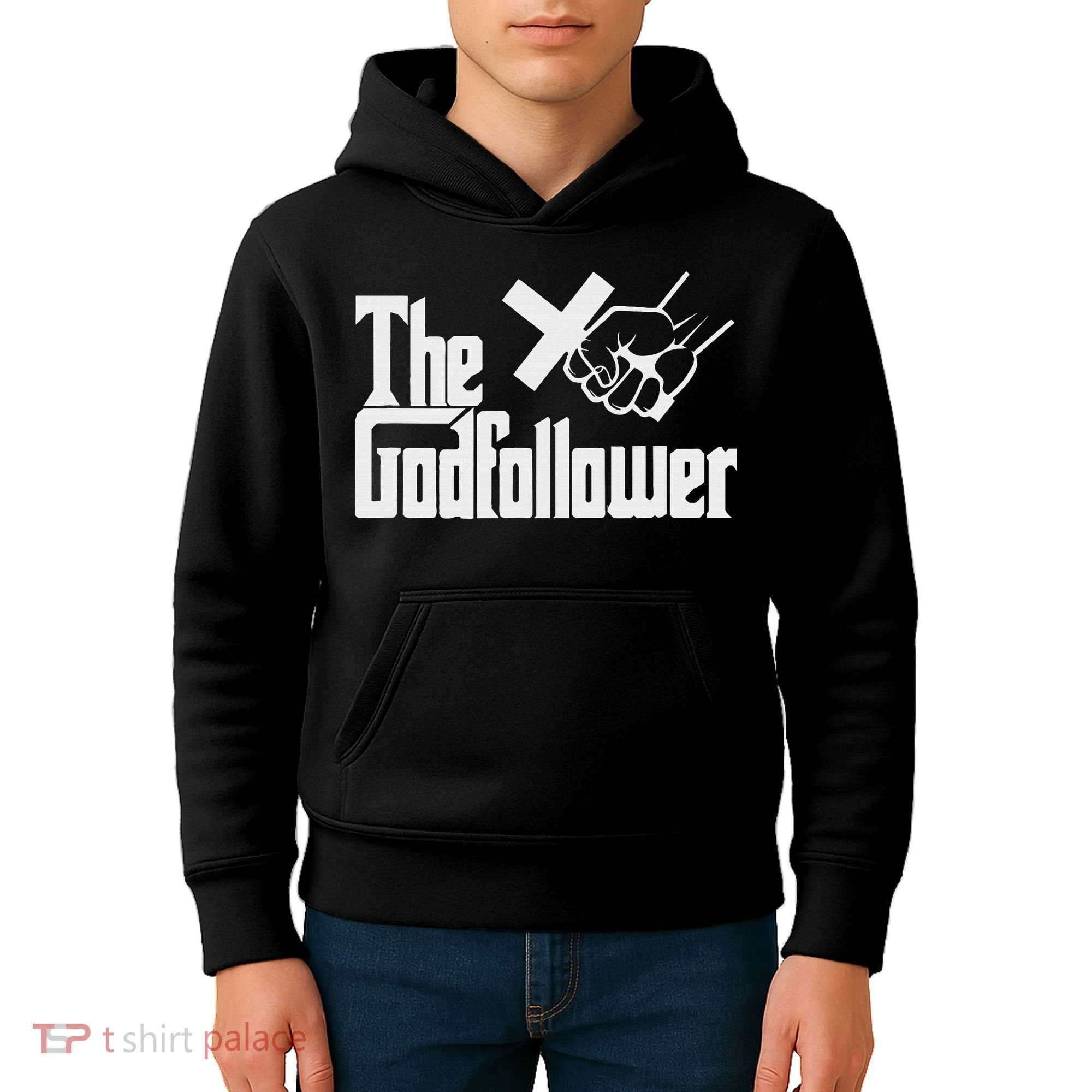 Funny Christian The God follower Kids Hoodie