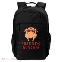 Friendsgiving Cool Thanksgiving Turkey Funny Backpack thumb 0