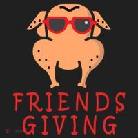 Friendsgiving Cool Thanksgiving Turkey Funny Tumbler thumb 3