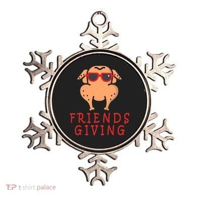 Friendsgiving Cool Thanksgiving Turkey Funny Ornament