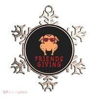Friendsgiving Cool Thanksgiving Turkey Funny Ornament thumb 0