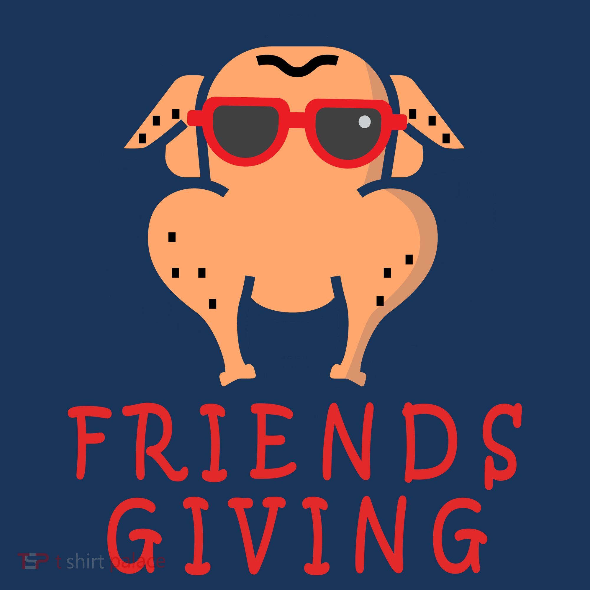 Friendsgiving Cool Thanksgiving Turkey Funny Apron