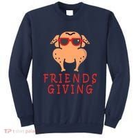 Friendsgiving Cool Thanksgiving Turkey Funny Sweatshirt thumb 0