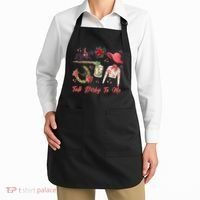 Funny Cute Talk Derby To Me Horse Racing Apron thumb 2