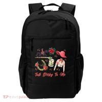 Funny Cute Talk Derby To Me Horse Racing Backpack thumb 0