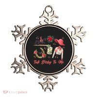 Funny Cute Talk Derby To Me Horse Racing Ornament thumb 0