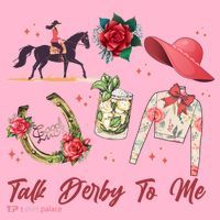 Funny Cute Talk Derby To Me Horse Racing Mousepad thumb 1