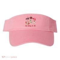 Funny Cute Talk Derby To Me Horse Racing Visor thumb 0