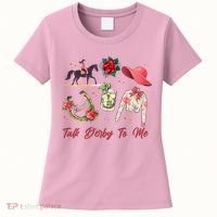 Funny Cute Talk Derby To Me Horse Racing Women's T-Shirt thumb 0