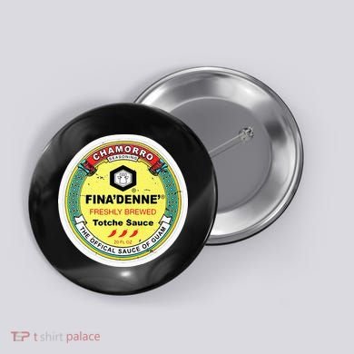 Finadenne Chamorro The Sauce Of Guam Button