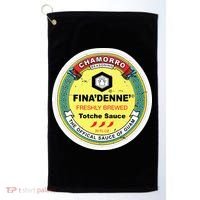 Finadenne Chamorro The Sauce Of Guam Golf Towel thumb 0