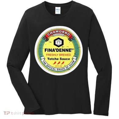 Finadenne Chamorro The Sauce Of Guam Women's Long Sleeve Shirt