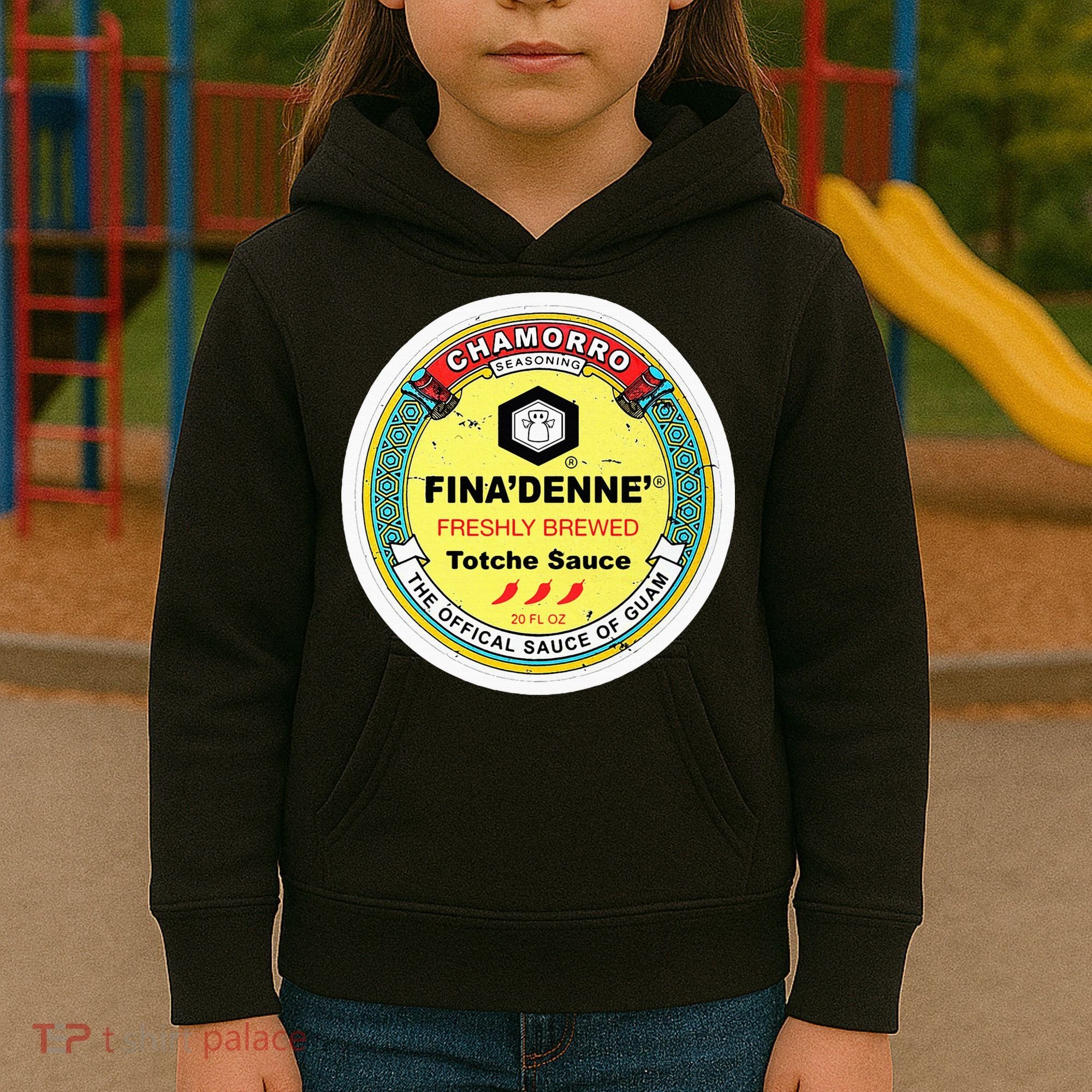 Finadenne Chamorro The Sauce Of Guam Kids Hoodie