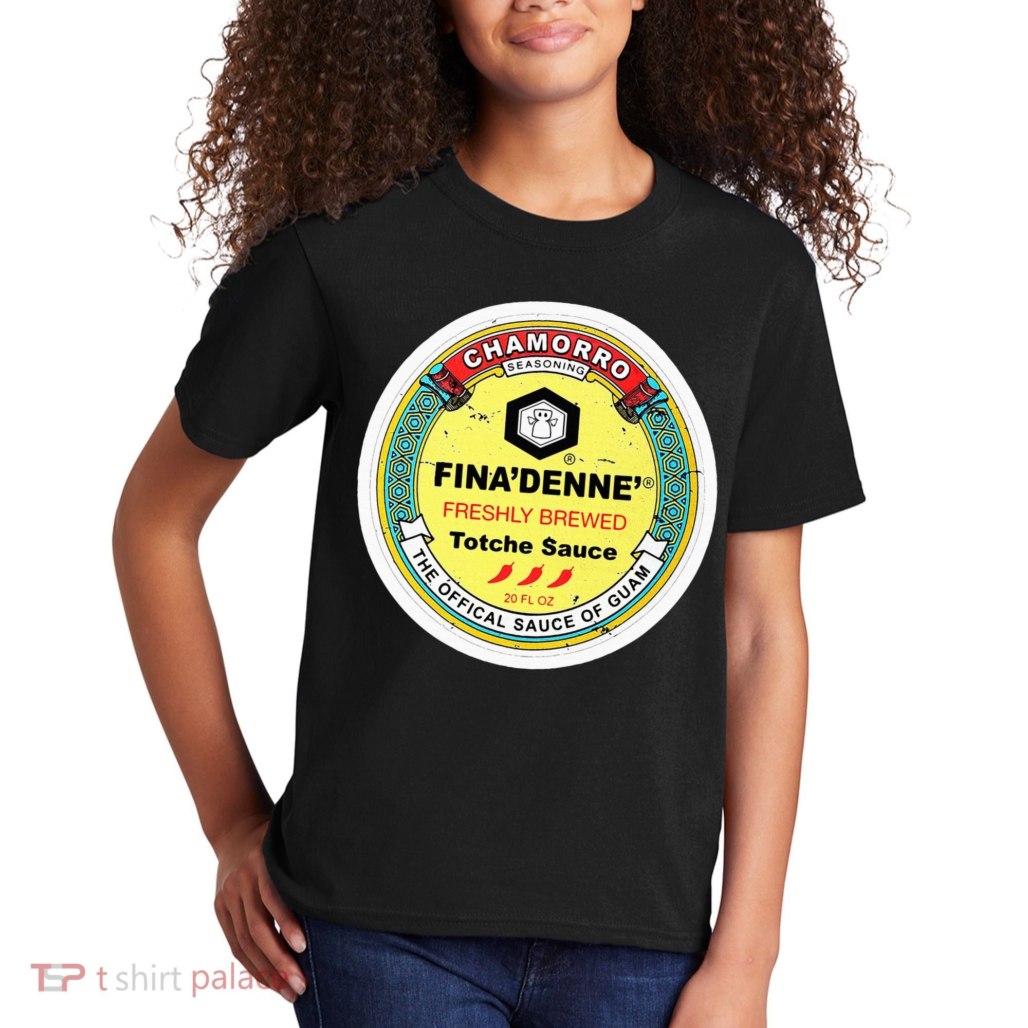 Finadenne Chamorro The Sauce Of Guam Kids T-Shirt