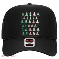 Festive Christmas Trees Patterns Mash Up Hat thumb 0