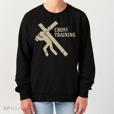 Funny Cross Training Religious Weightlifting Exercise Women's Sweatshirt