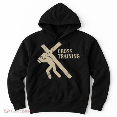 Funny Cross Training Religious Weightlifting Exercise Hoodie