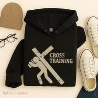 Funny Cross Training Religious Weightlifting Exercise Hoodie thumb 4