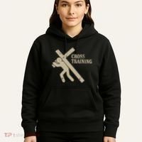 Funny Cross Training Religious Weightlifting Exercise Hoodie thumb 5