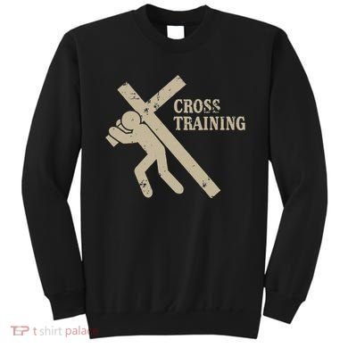 Funny Cross Training Religious Weightlifting Exercise Sweatshirt