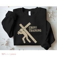 Funny Cross Training Religious Weightlifting Exercise Sweatshirt thumb 2