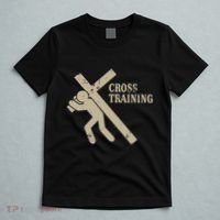 Funny Cross Training Religious Weightlifting Exercise T-Shirt thumb 5