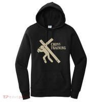 Funny Cross Training Religious Weightlifting Exercise Women's Hoodie thumb 0