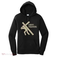 Funny Cross Training Religious Weightlifting Exercise Women's Hoodie thumb 0
