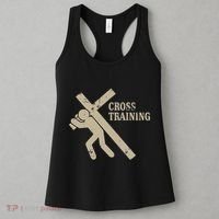 Funny Cross Training Religious Weightlifting Exercise Women's Tank Top thumb 3