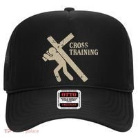 Funny Cross Training Religious Weightlifting Exercise Hat thumb 0