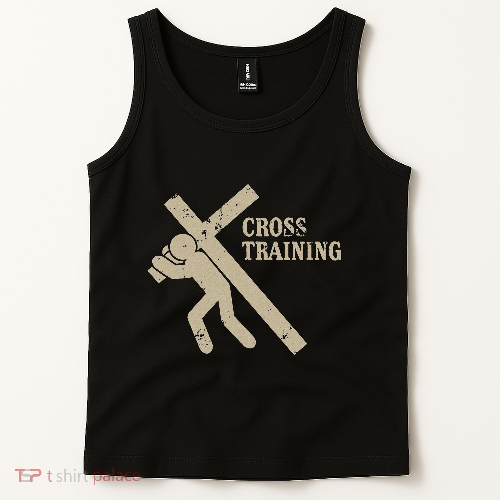 Funny Cross Training Religious Weightlifting Exercise Tank Top