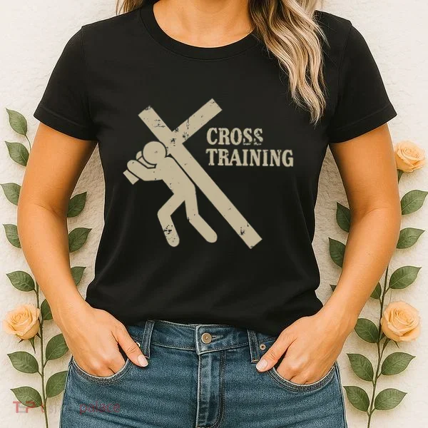 Funny Cross Training Religious Weightlifting Exercise Women's T-Shirt