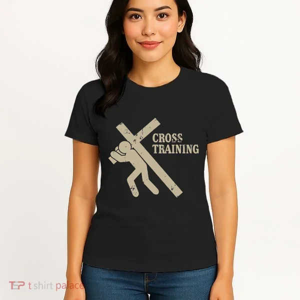 Funny Cross Training Religious Weightlifting Exercise Women's T-Shirt