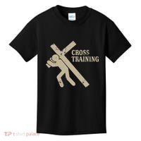 Funny Cross Training Religious Weightlifting Exercise Kids T-Shirt thumb 0