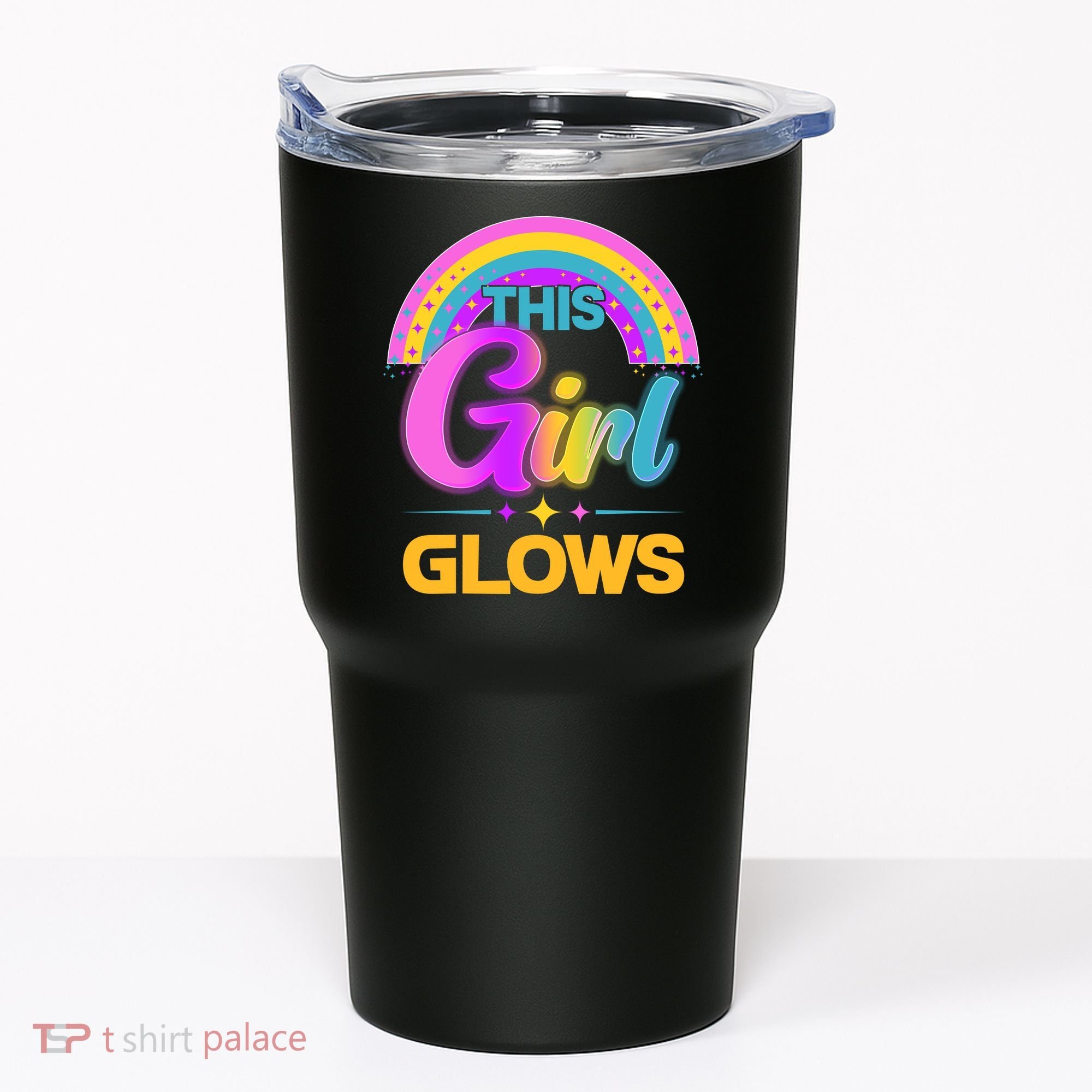 Funny Cute This Girl Glows Tumbler