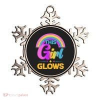 Funny Cute This Girl Glows Ornament thumb 0