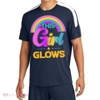 Funny Cute This Girl Glows Sport-Tek Competitor United Soccer Jersey thumb 0