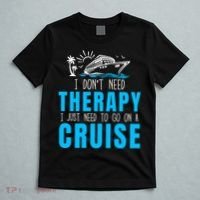 Funny Cruise Therapy Cruise Squad Family Cruise Vacation Cruise Ship Cruising T-Shirt thumb 5
