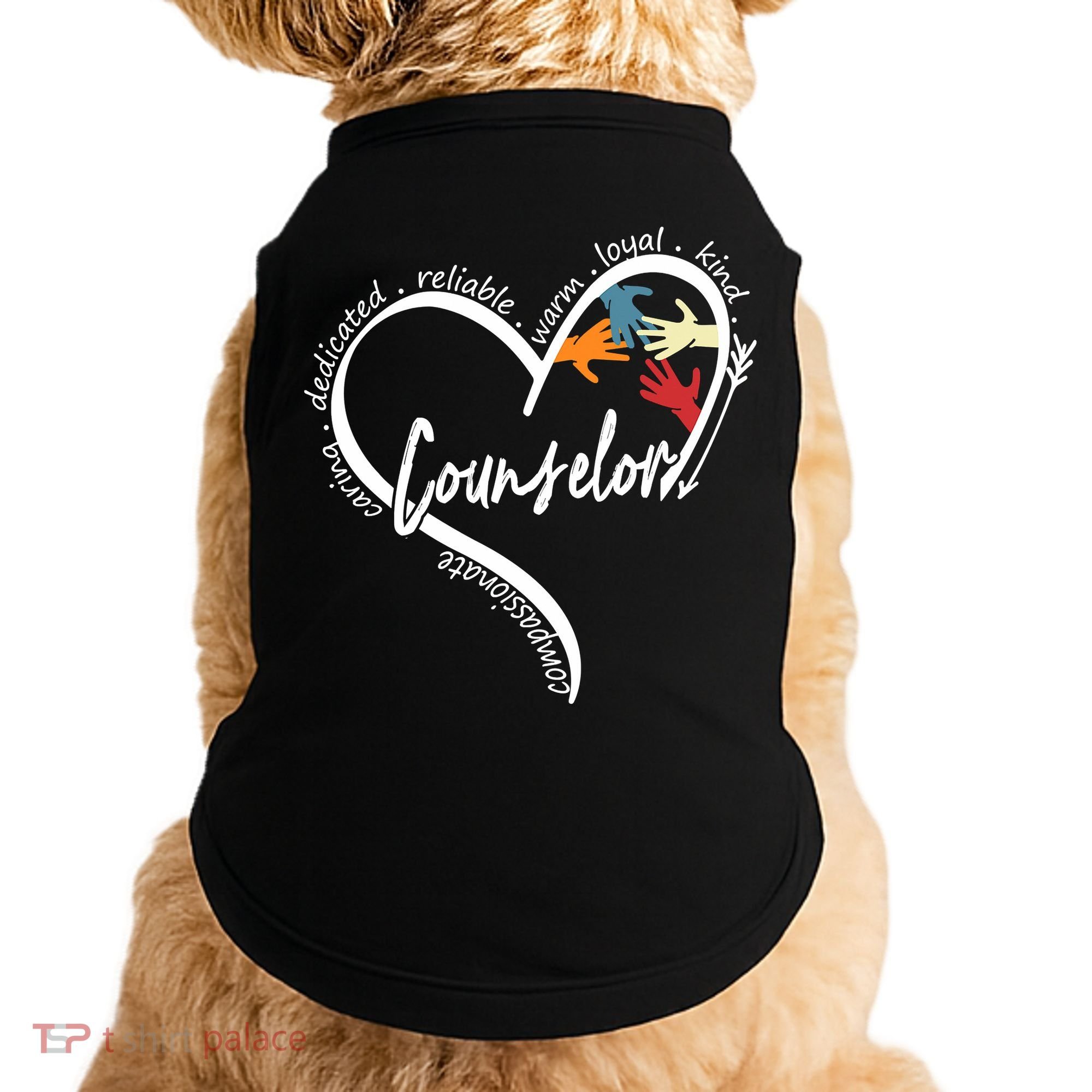 Funny Counselor Tops Back To School Doggie Tank