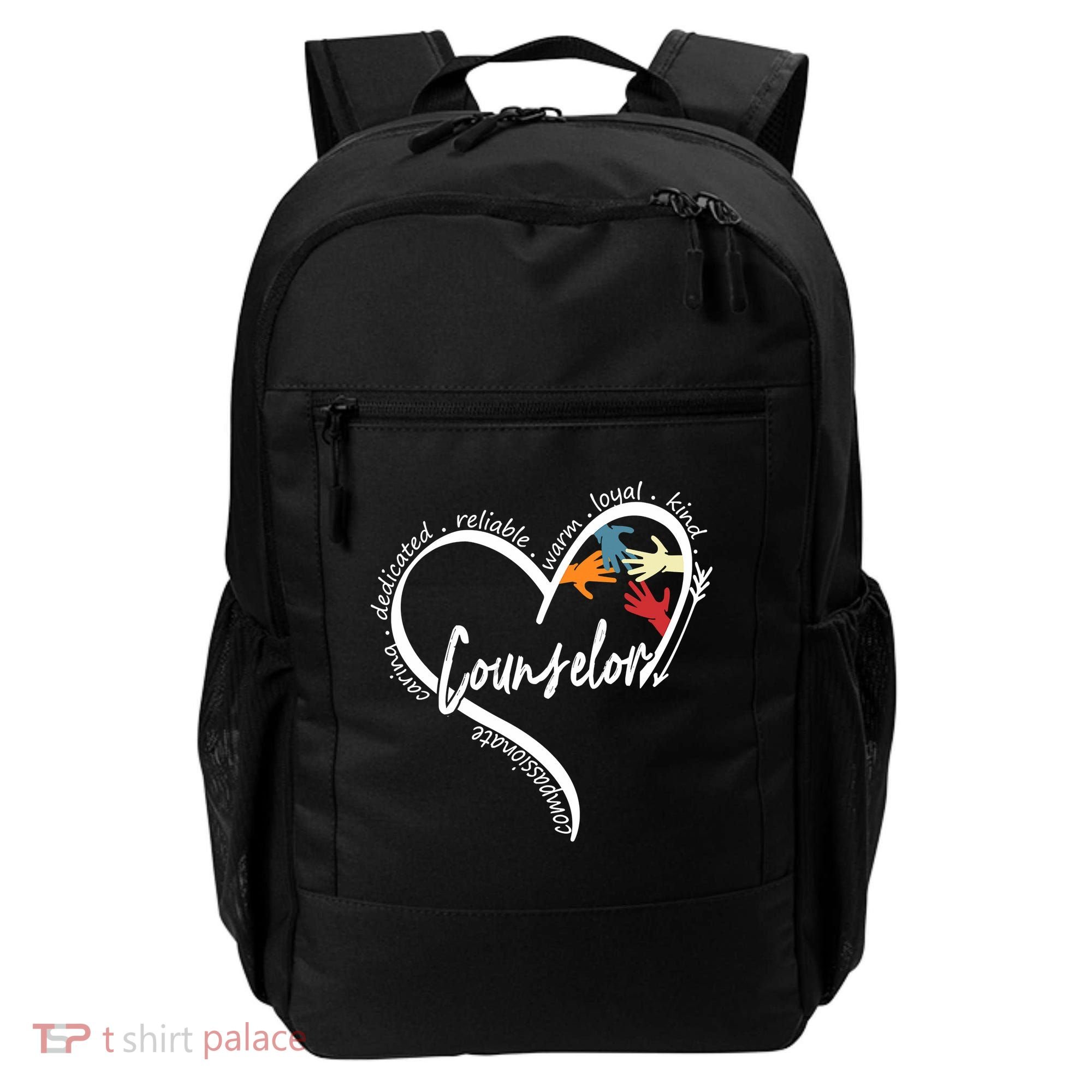 Funny Counselor Tops Back To School Backpack