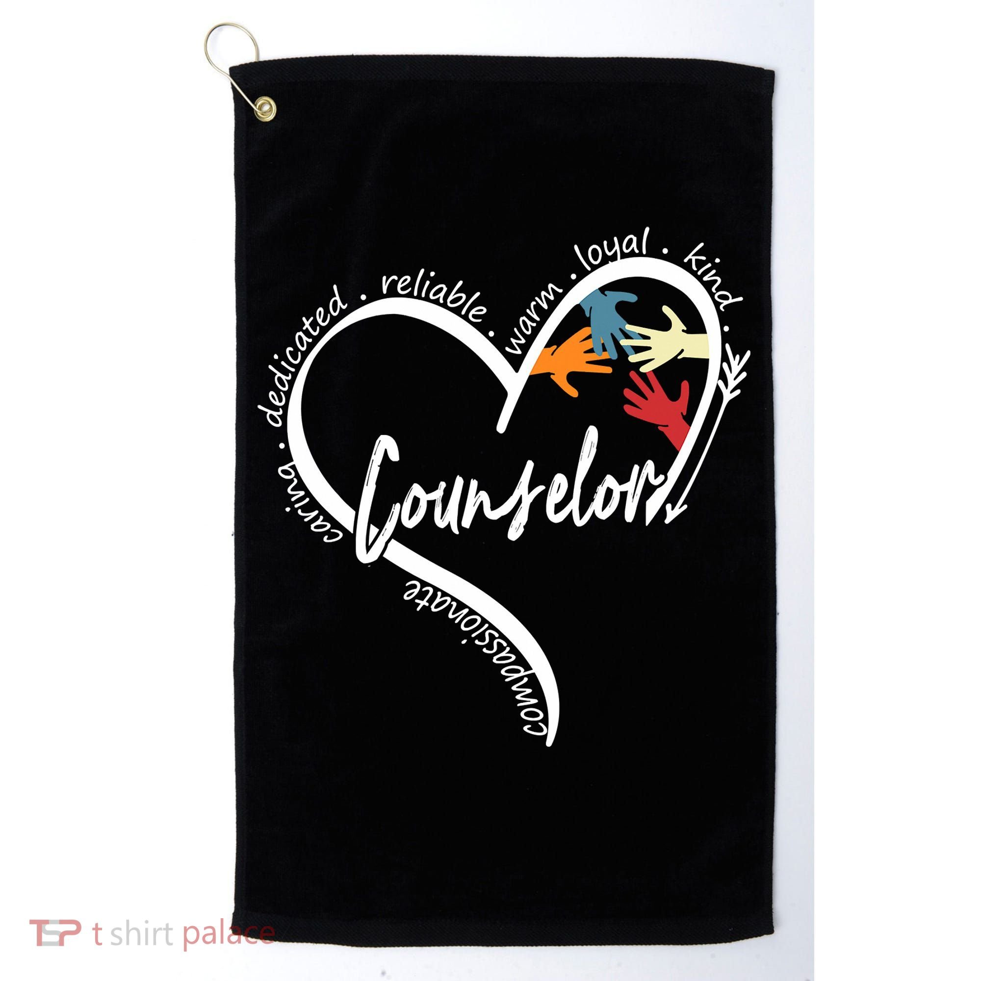 Funny Counselor Tops Back To School Golf Towel