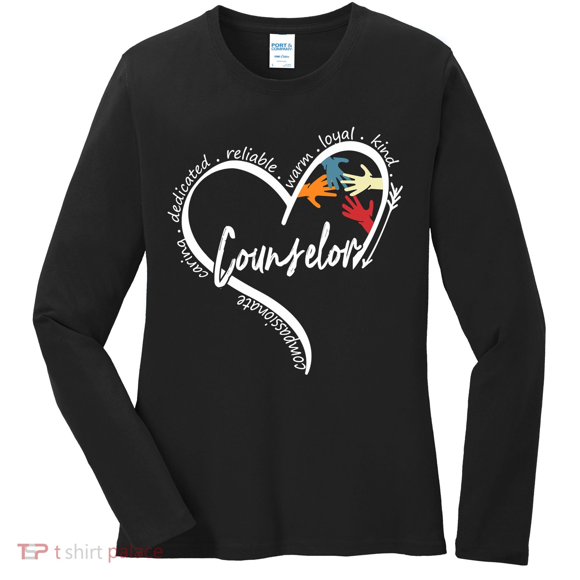 Funny Counselor Tops Back To School Women's Long Sleeve Shirt