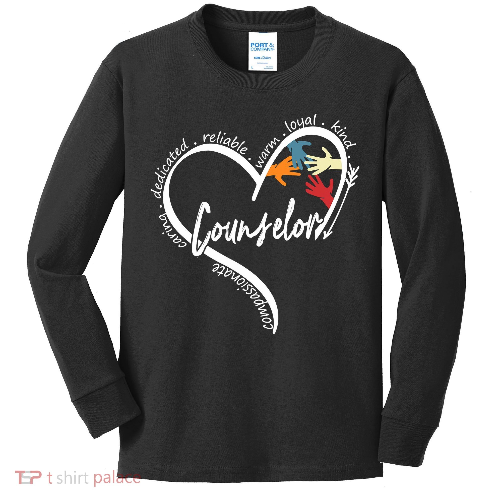 Funny Counselor Tops Back To School Kids Long Sleeve Shirt