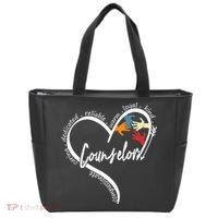Funny Counselor Tops Back To School Tote Bag thumb 0