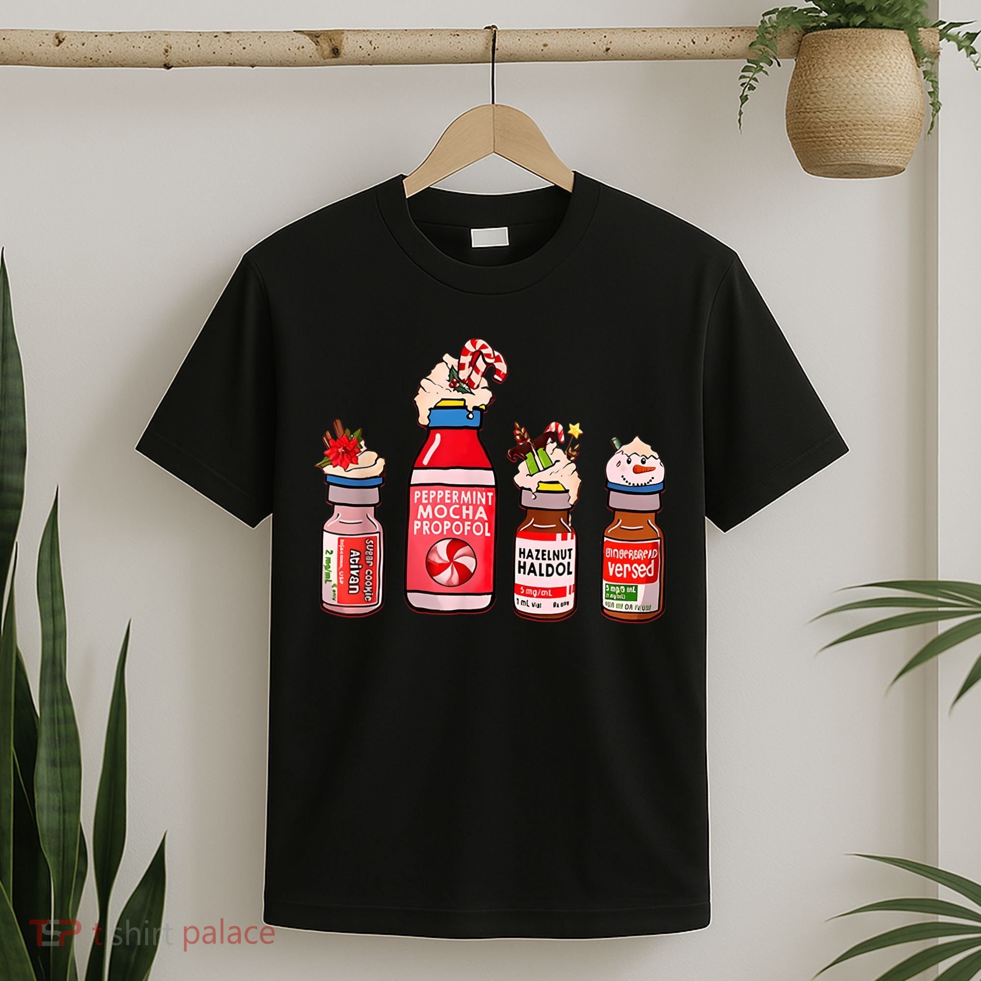 Funny Christmas Tee Crna Pacu ER ED ICU Cricital Care Nurse T-Shirt