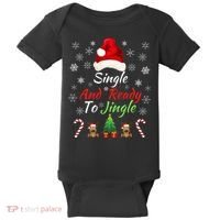 Funny Christmas Tree Single Ready To Jingle Christmas Jingle Xmas Holiday Gift Baby Bodysuit thumb 0